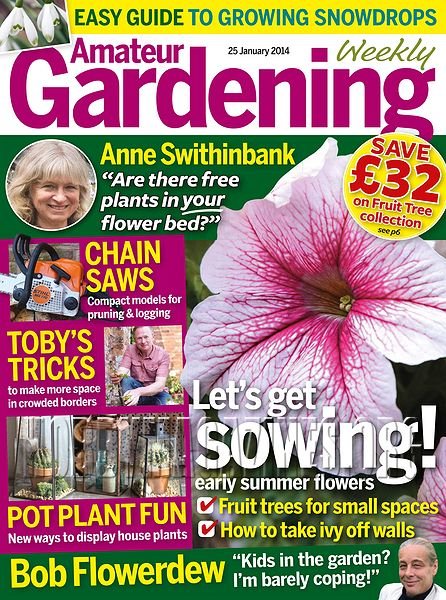 Amateur Gardening - 25th January 2014