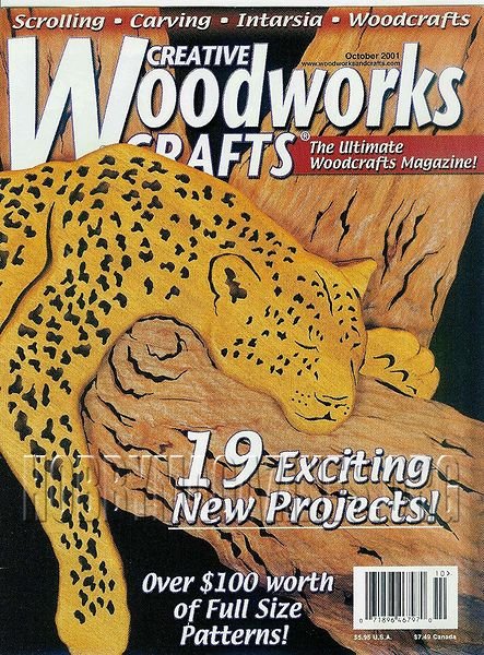 Creative Woodworks & Crafts #080 - October 2001