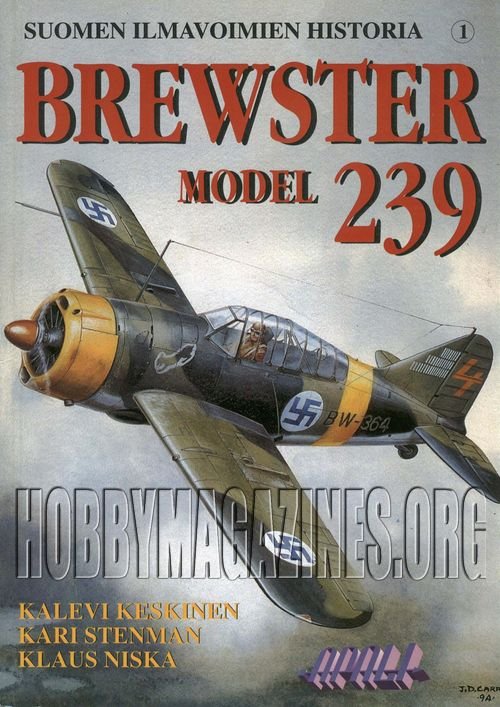 Suomen Ilmavoimien Historia 1 - Brewster Model 239