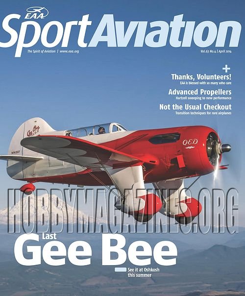 Sport Aviation – April 2014