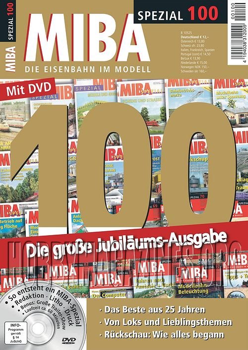 MIBA Spezial 100:Die Eisenbahn im Modell (2014)