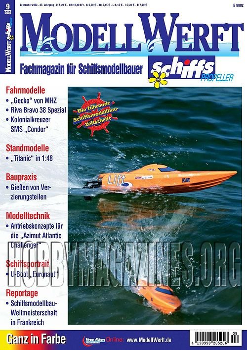 ModellWerft 2003-09