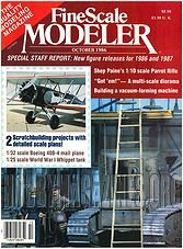FineScale Modeler - October 1986