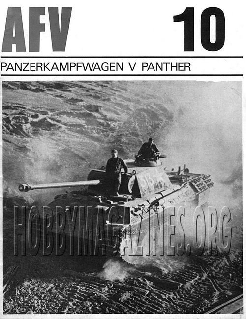 AFV Weapons Profile 10 : PanzerKampfWagen V Panther