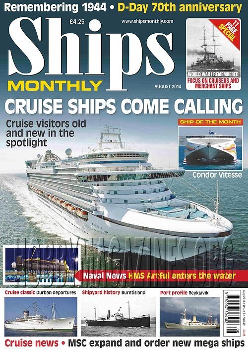 Ships Monthly - August 2014