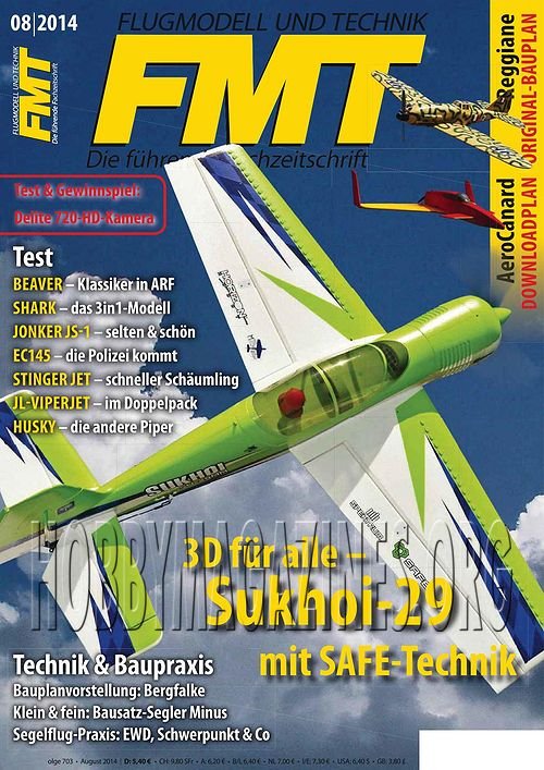 Flugmodell und Technik (FMT) - 2014-08