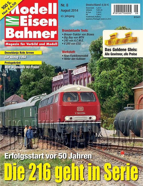 Modelleisenbahner - August 2014