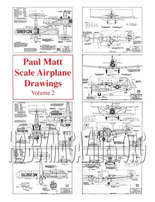 Scale Airplane Drawings Vol.2
