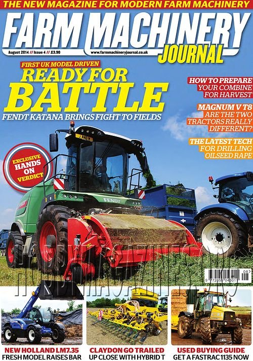Farm Machinery Journal - August 2014
