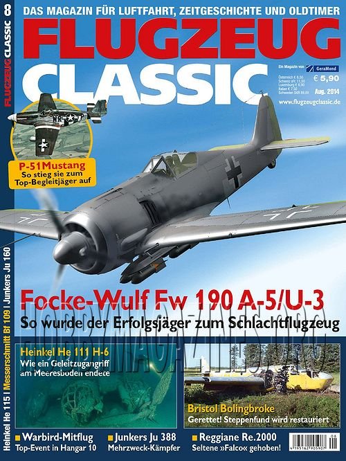 Flugzeug Classic - August 2014