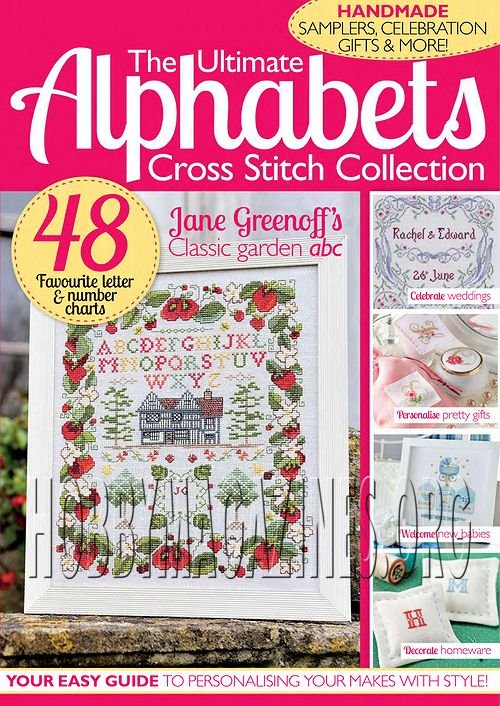 Cross Stitch Collection Alphabets - September 2014
