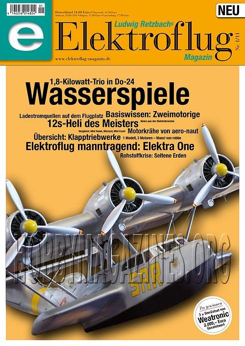 Elektroflug Magazin 2011 -01