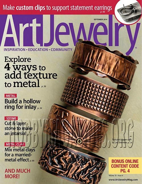 Art Jewelry – September 2014 » Download Digital Copy Magazines And 