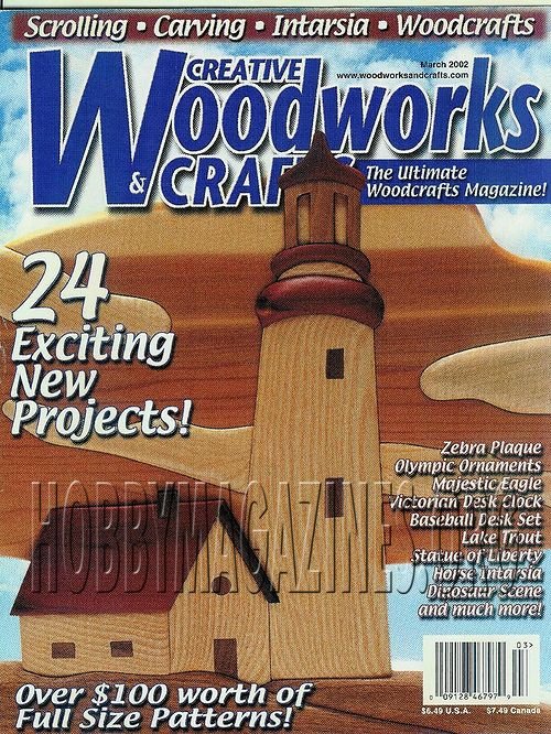 Creative Woodworks & Crafts #083 - March 2002