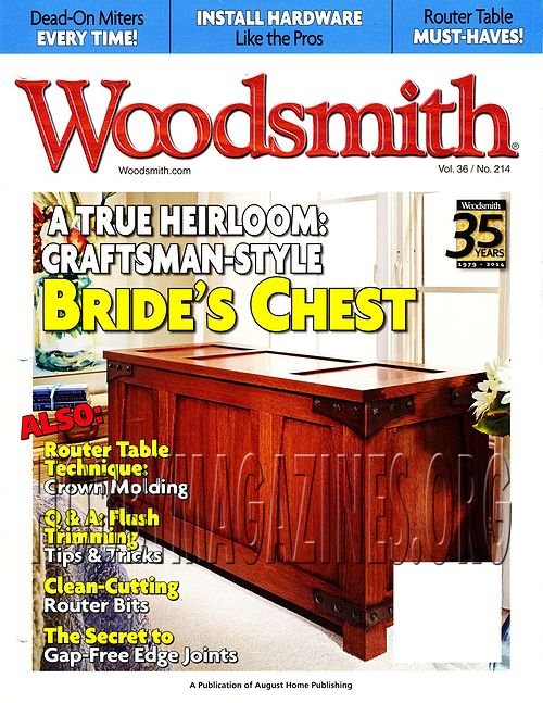 Woodsmith 214 - August/September 2014