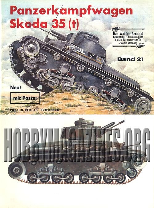 Waffen-Arsenal 021 - Panzerkampfwagen Skoda 35 (t)