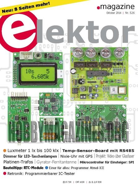 Elektor - Oktober 2014 (German Edition)