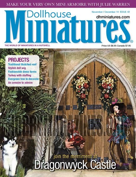 Dollhouse Miniatures - November/December 2014