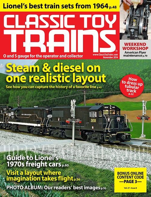 Classic Toy Trains - November 2014