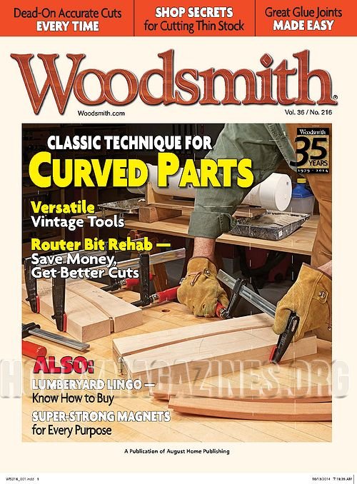 Woodsmith 216 - December/January 2015