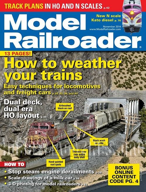 Model Railroader - November 2014