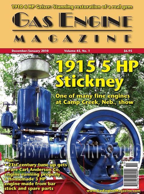 Gas Engine Magazine - December/January 2010