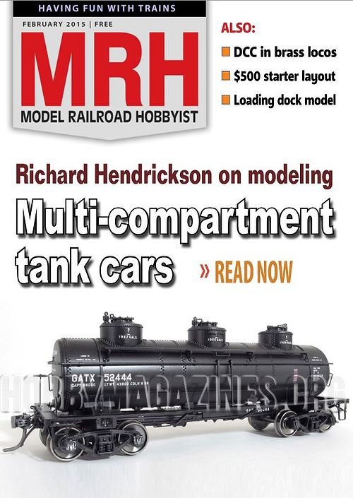 Model Railroad Hobbyst Magazine - february 2015