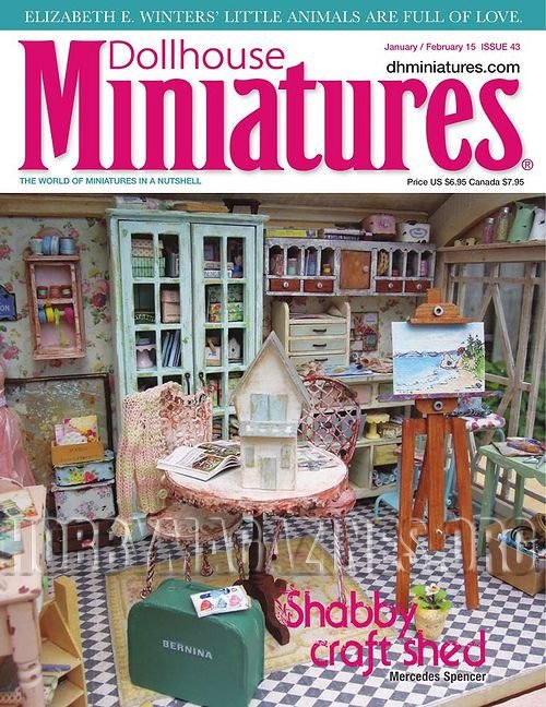 Dollhouse Miniatures – January/February 2015