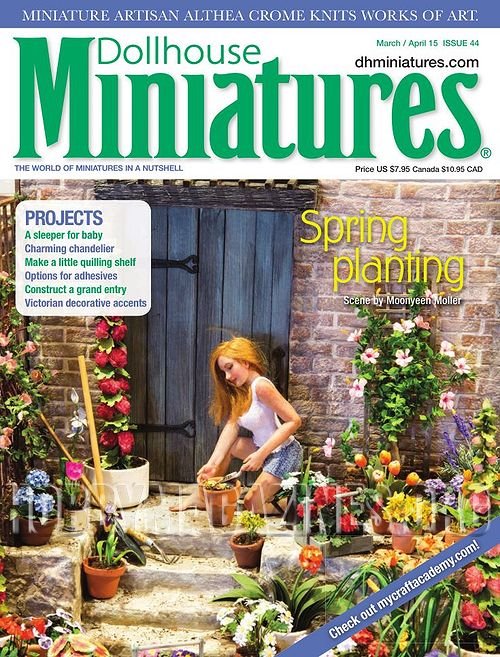 Dollhouse Miniatures - March/April 2015