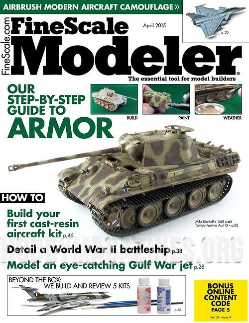 Fine Scale Modeler - April 2015