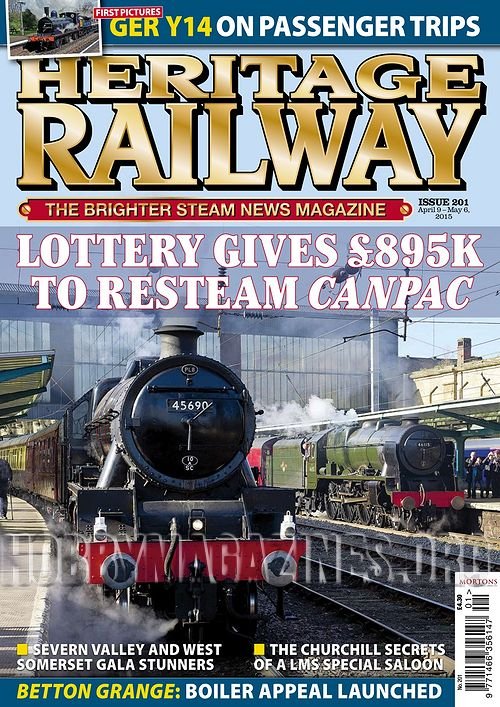 Heritage Railway 201 - April 9-May 6,2015