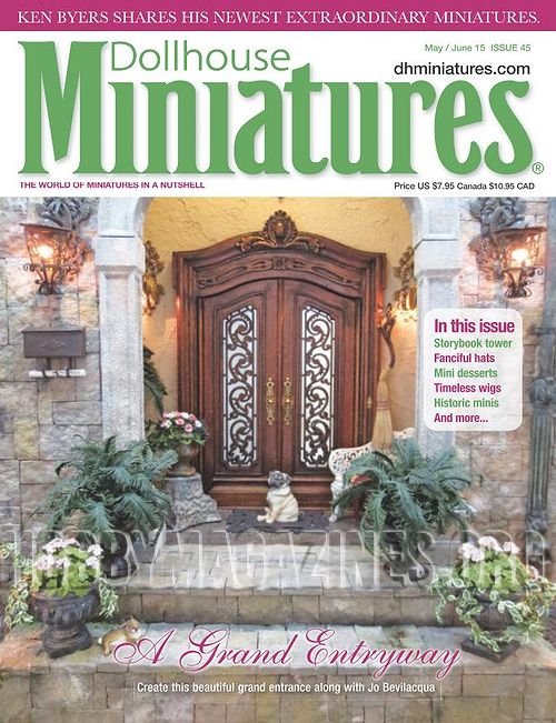 Dollhouse Miniatures - May/June 2015