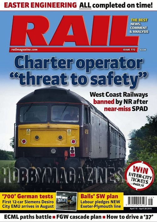 Rail - 15-28 April 2015