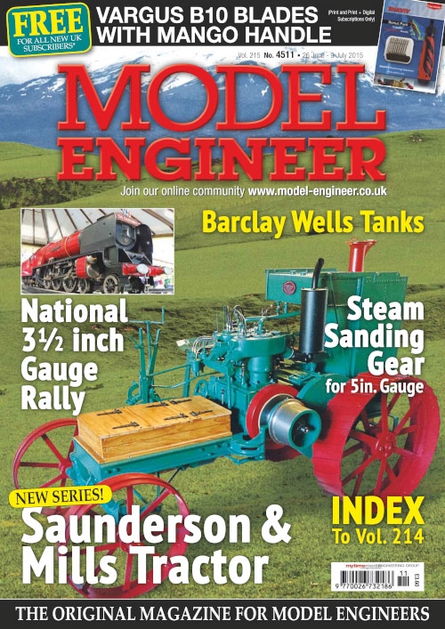 Model Engineer 4511 - 26 June-9 July 2015