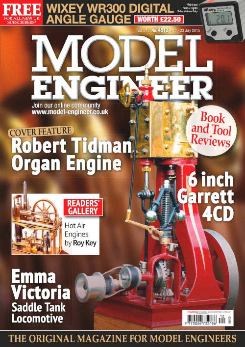 Model Engineer 4512 - 10-23 July 2015