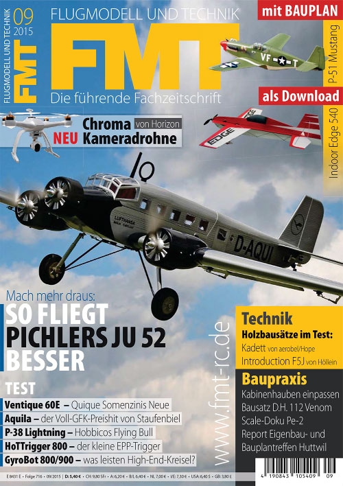 Flugmodell und Technik (FMT) 2015-09