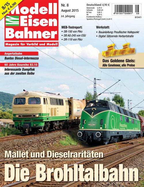 Modelleisenbahner 2015-08