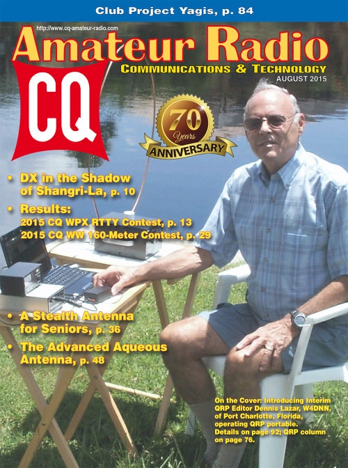 CQ Amateur Radio - August 2015