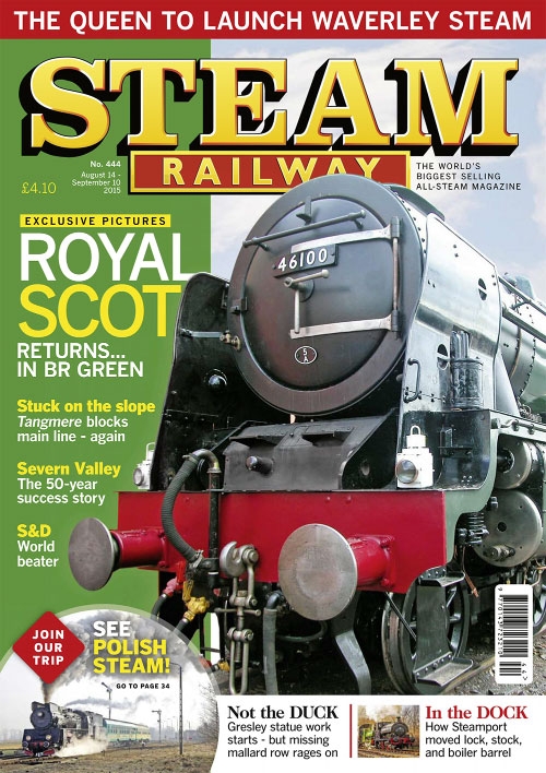 Steam Railway - August 14-September 10 2015