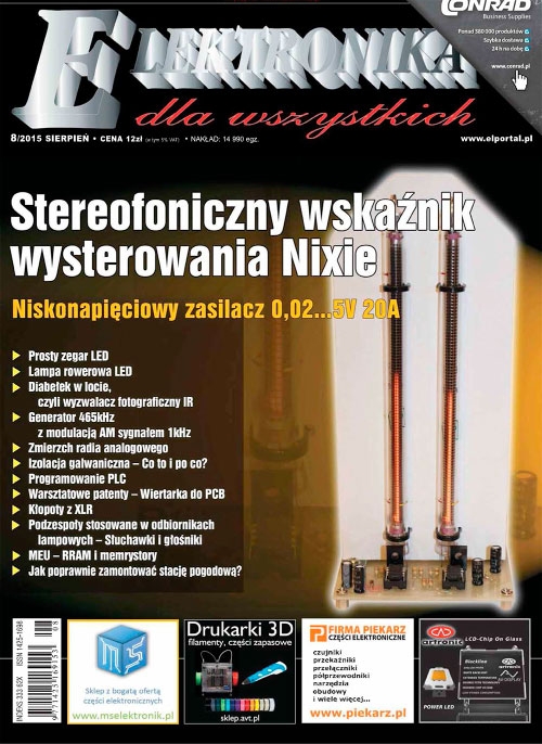 Elektronika Dla Wszystkich 2015-08
