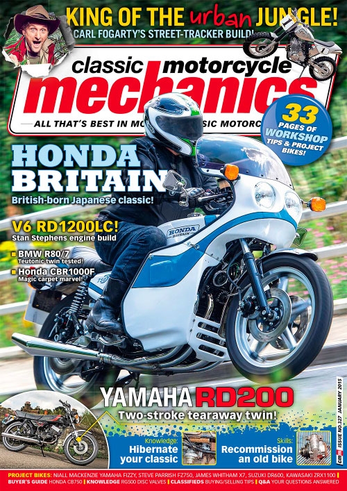 Classic Motorcycle Mechanics - January 2015