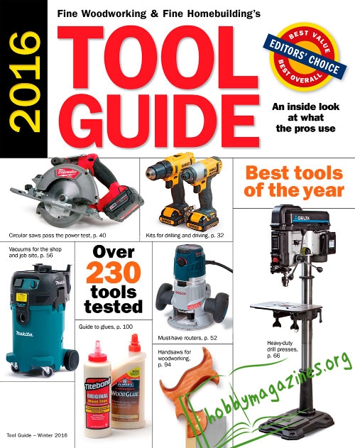 Fine Woodworking Tool Guide 2016