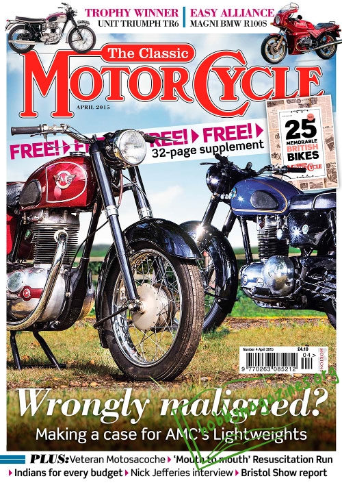 The Classic MotorCycle - April 2015