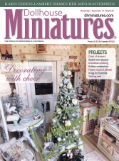 Dollhouse Miniatures – November/December 2015