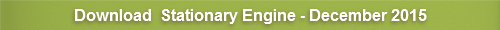 Stationary Engine - December 2015