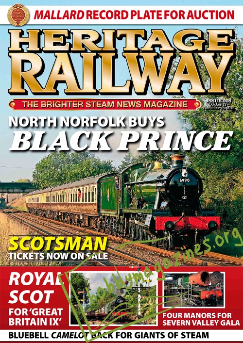 Heritage Railway 208 - October 22-November 18 2015