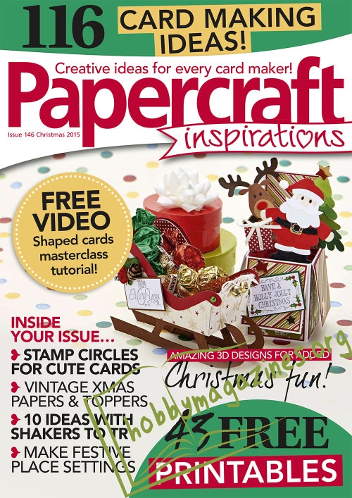 Papercraft Inspirations – Christmas 2015