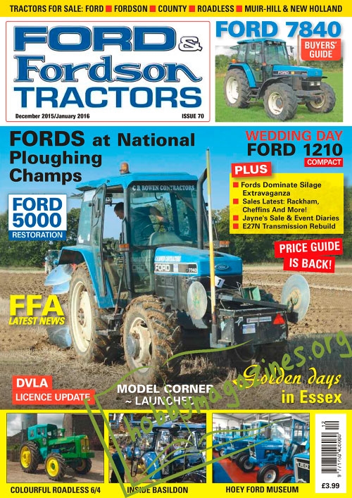 Ford & Fordson Tractors - December/January 2016
