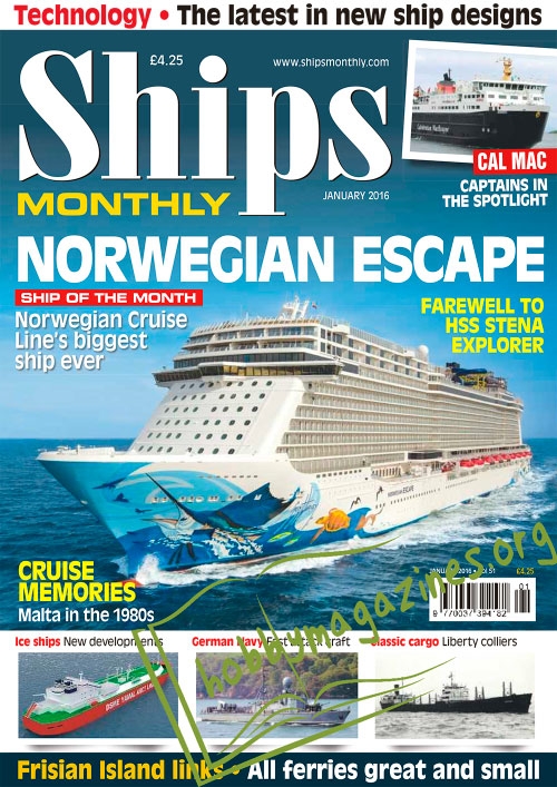 Ships Monthly - January 2016