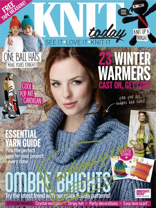 Knit Today - January 2016 » Download Digital Copy Magazines And Books ...
